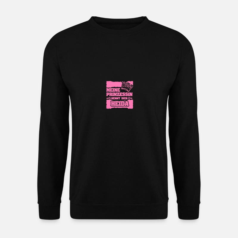 Mädchenname Heida - Unisex Pullover - Schwarz