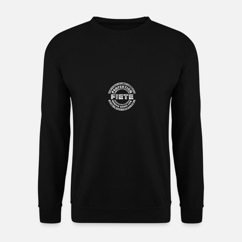 Fiete - Unisex Pullover - Schwarz