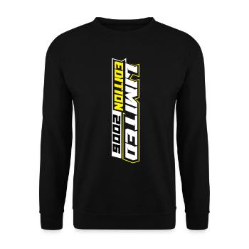 limited edition 2006 Rally Cross Gift - Unisex Sweatshirt - black - Front - Alina (178cm) & Michal (187cm)