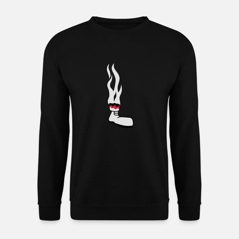 Burned Feet - Unisex Pullover - Schwarz