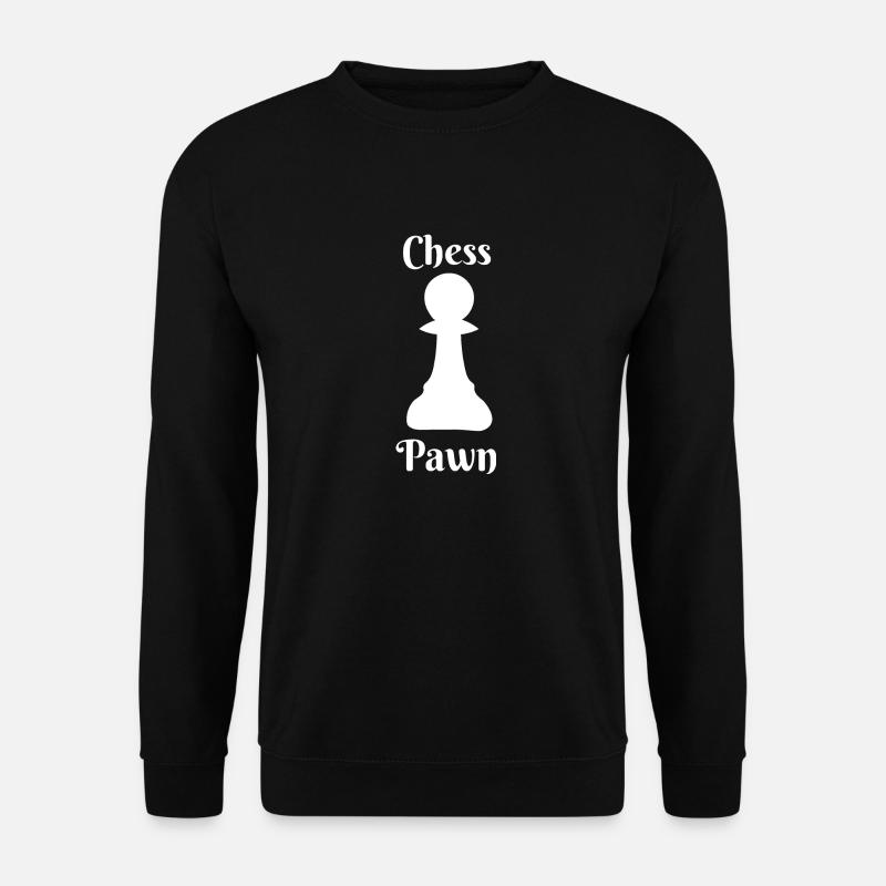 Chess pawn game piece - Unisex Sweatshirt - black