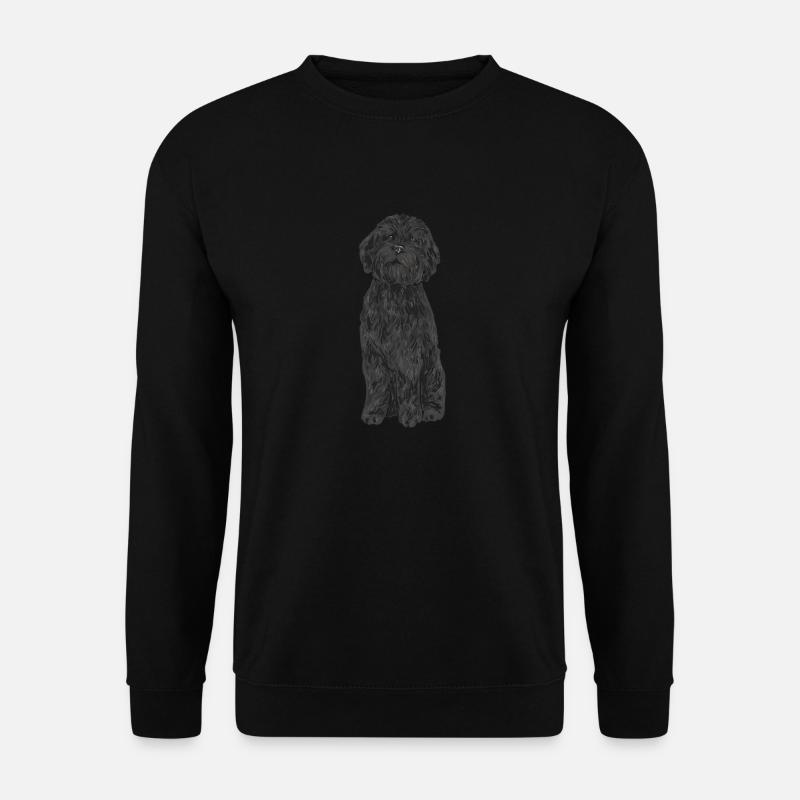 Goldendoodle Hund Geschenk - Unisex Pullover - Schwarz