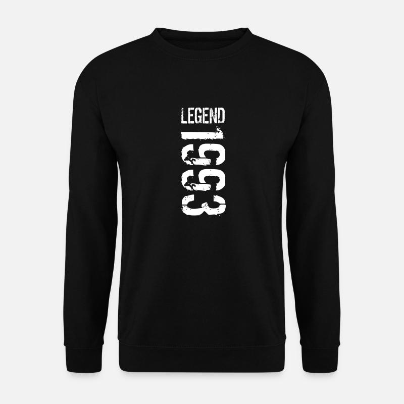 Legend 1993 white - Unisex Sweatshirt - black