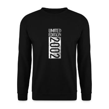 Édition Limitée 2002 21ème Cadeau Anniversaire - Sweat-shirt Unisexe - noir - Devant - Alina (178cm) & Michal (187cm)