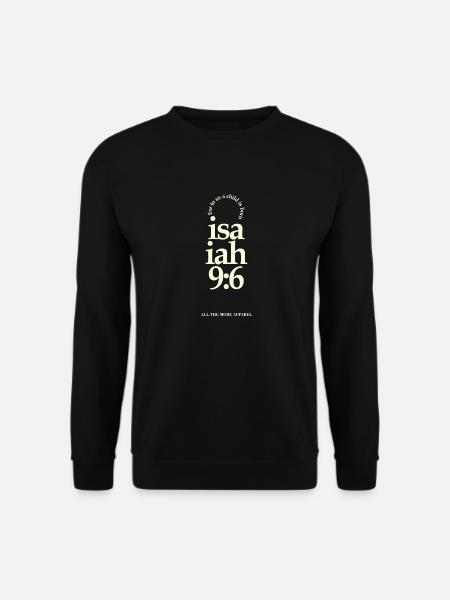 Isaiah - Unisex Sweatshirt - black