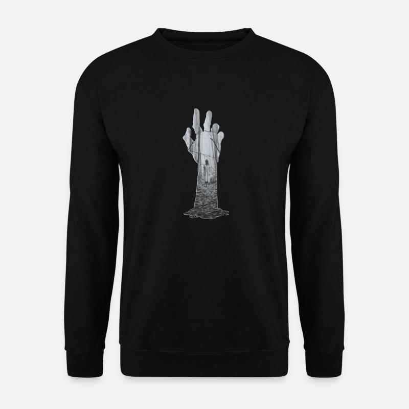 Halloween-Zombie - Unisex Pullover - Schwarz
