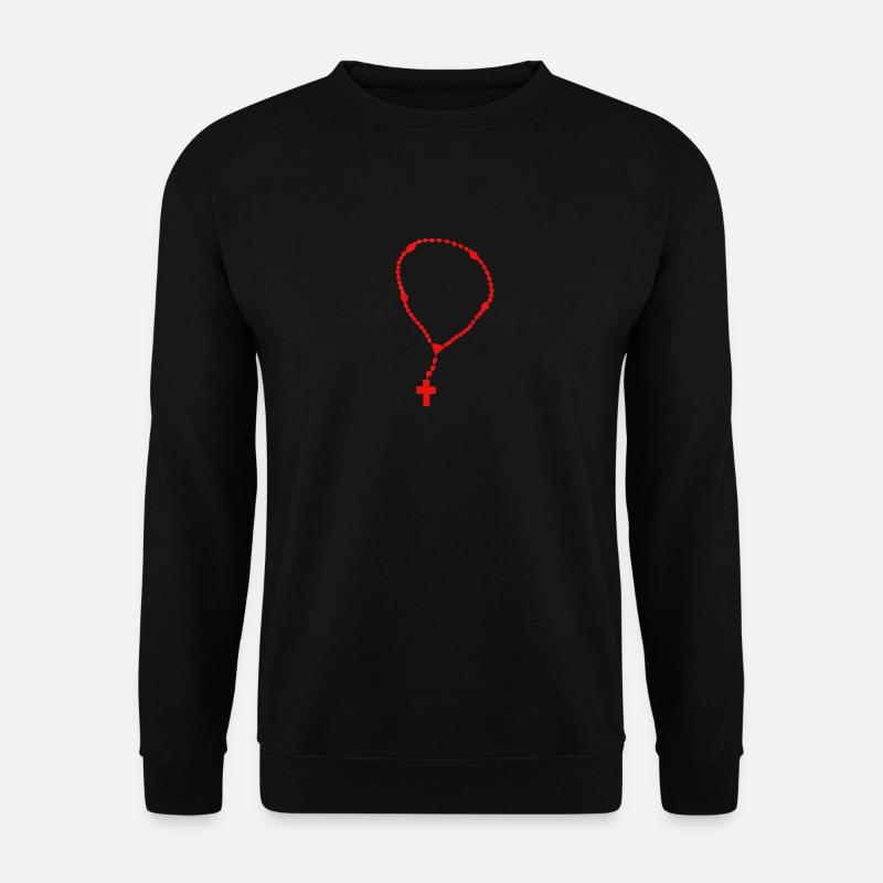 Rosenkranz - Unisex Pullover - Schwarz