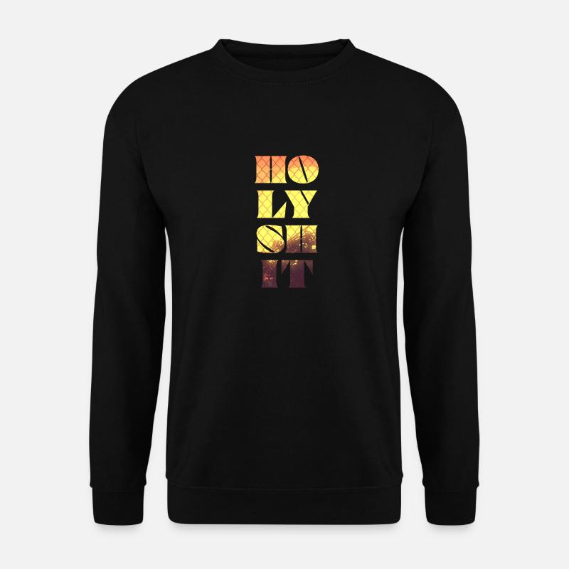 Paysage de coucher de soleil - Sweat-shirt Unisexe - noir