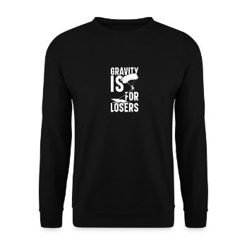 Parasailing Essentials Parakiting Toys Parasailer - Unisex Pullover - Schwarz - Vorne - Alina (178cm) & Michal (187cm)