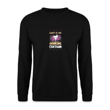 Vacances de fête à Lloret de Mar - Sweat-shirt Unisexe - noir - Devant - Alina (178cm) & Michal (187cm)