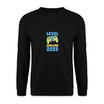 Kita Farewell First Grade School Enrollment 2025 - Unisex Sweatshirt - black - Front - Alina (178cm) & Michal (187cm)