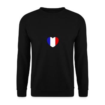 PATRIOT - Unisex Pullover - Schwarz - Vorne - Alina (178cm) & Michal (187cm)