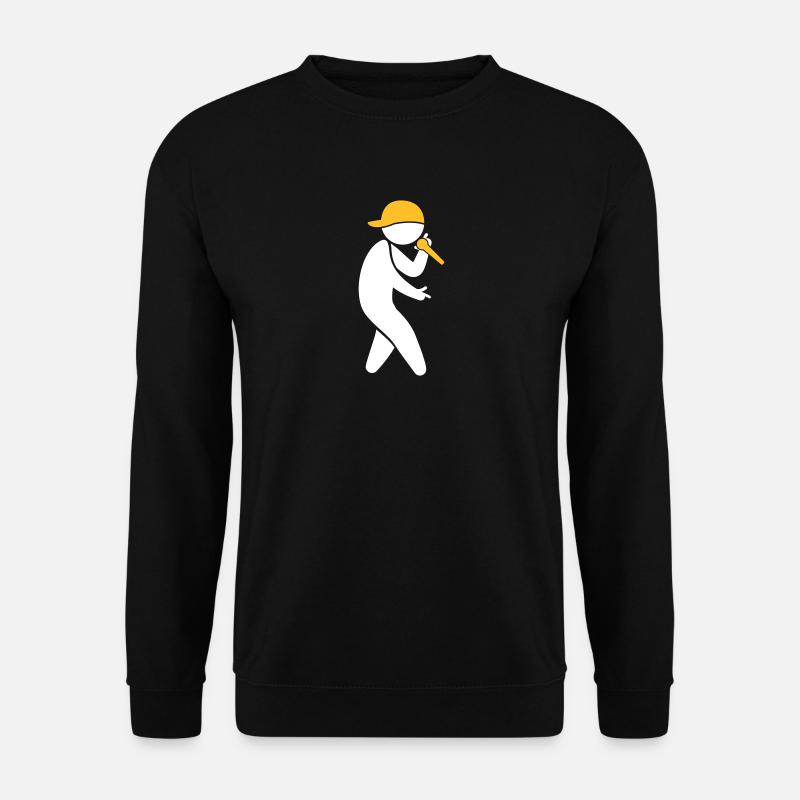 Hiphop Rapper - Unisex Pullover - Schwarz