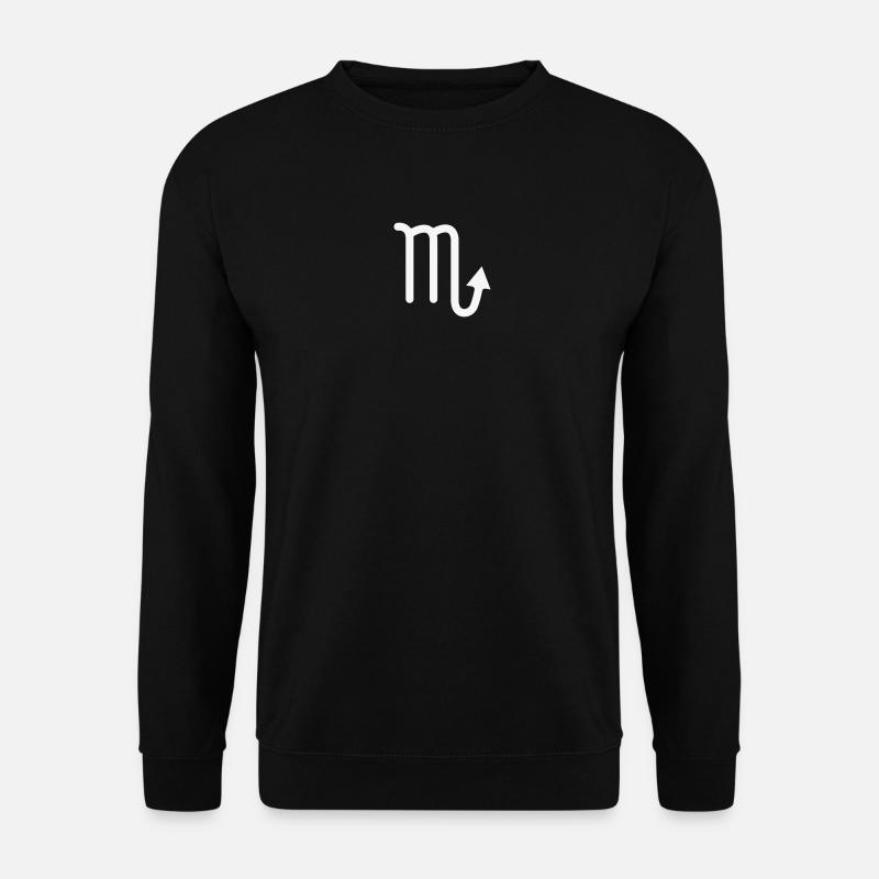Skorpion Sternzeichen - Unisex Pullover - Schwarz