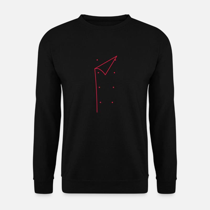 Kochjacke, Koch - Unisex Pullover - Schwarz