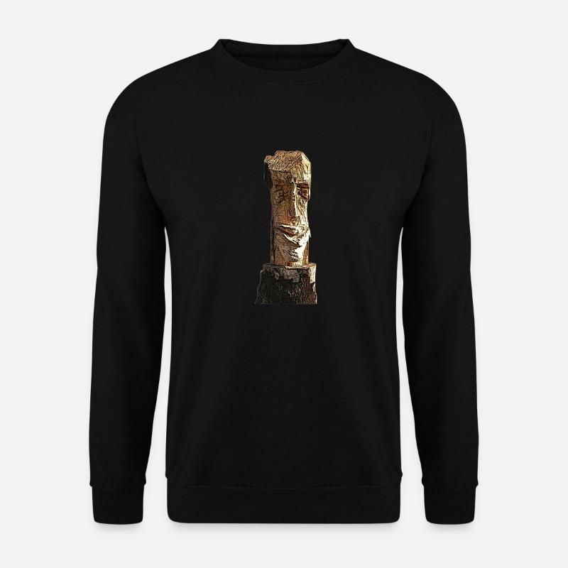Osterinsel Kultig - Unisex Pullover - Schwarz