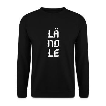 Ländle Vorarlberg Gsiberg - Unisex Pullover - Schwarz - Vorne - Alina (178cm) & Michal (187cm)