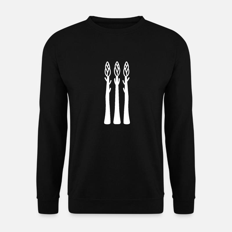 Spargel - Unisex Pullover - Schwarz