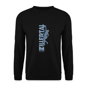 climb escalade Zillertal sport climbing - Sweat-shirt Unisexe - noir - Devant - Alina (178cm) & Michal (187cm)