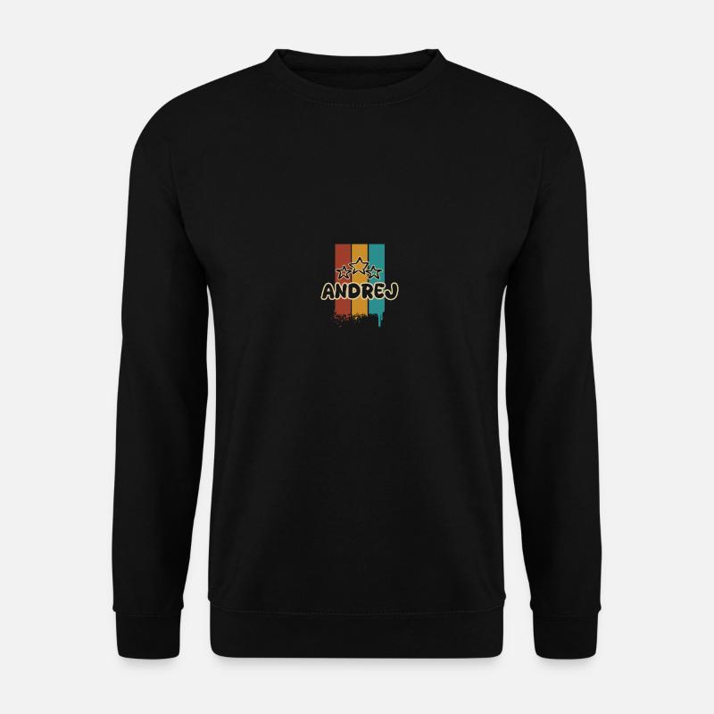Andrej Andrej - Unisex Pullover - Schwarz