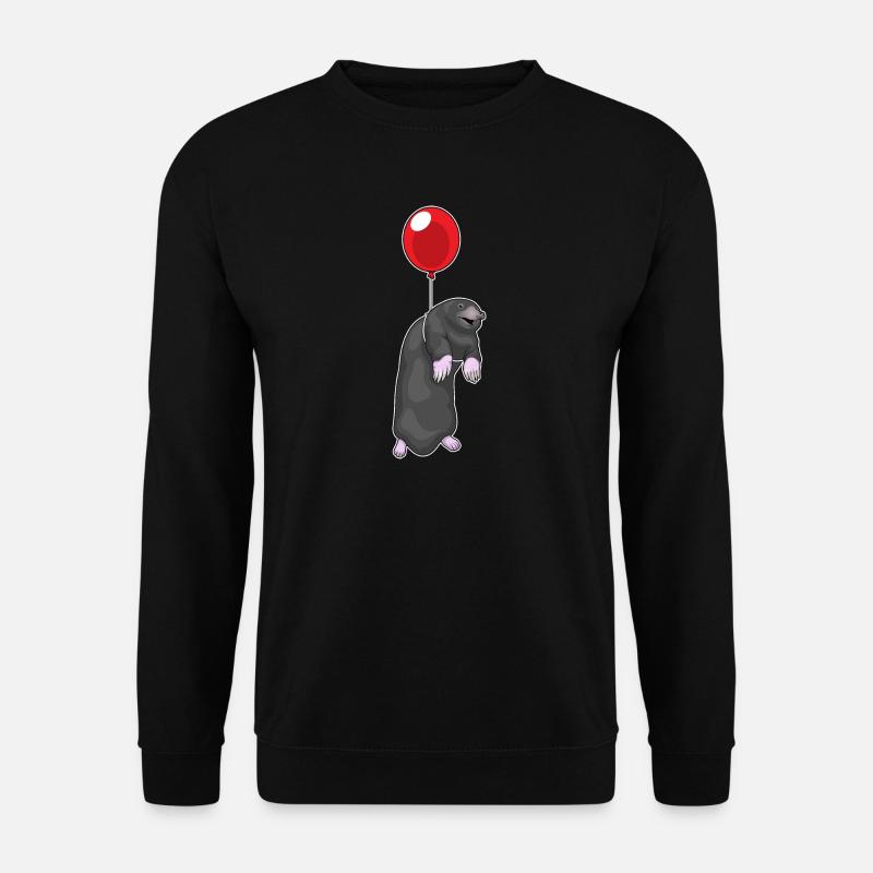 Mole Balloon - Unisex Sweatshirt - black
