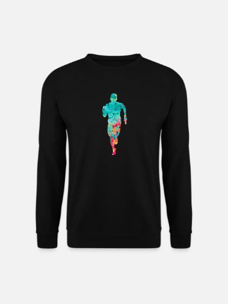 Jogging and running - Unisex Sweatshirt - black