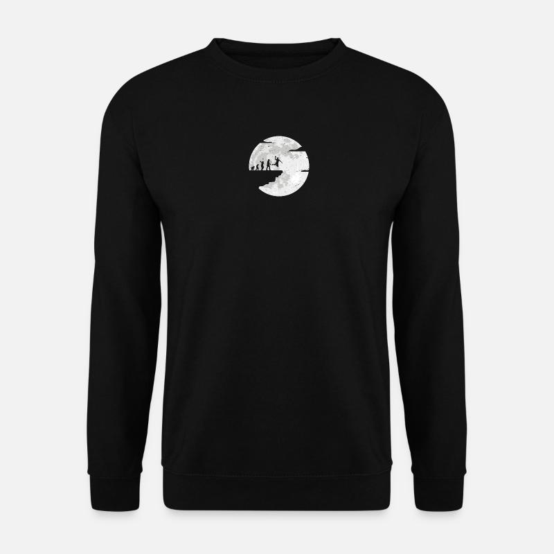 Moon Evolution Celebration - Unisex Sweatshirt - black