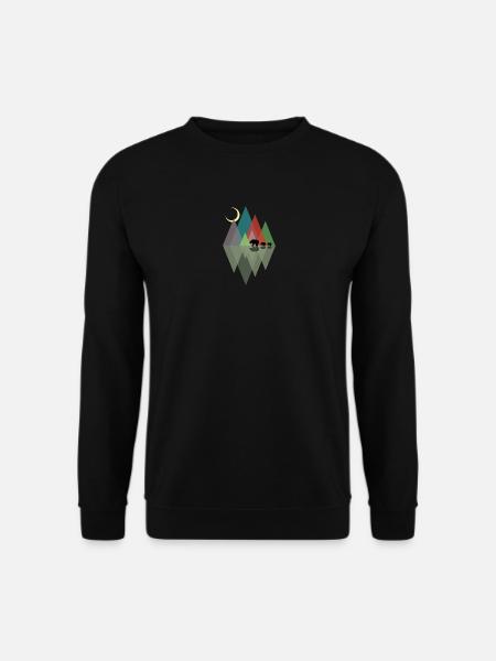 bear family - Unisex Sweatshirt - black