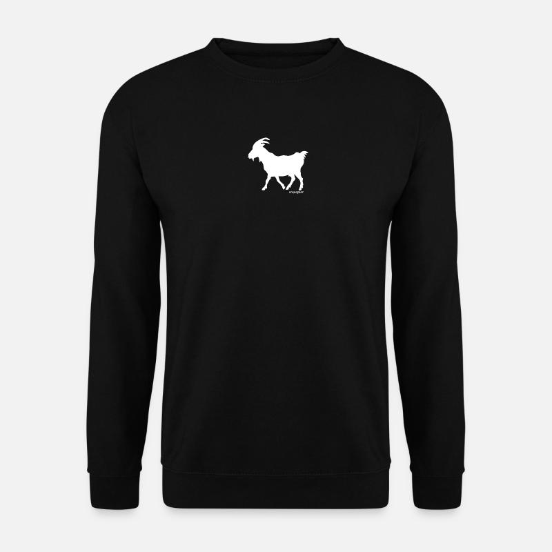 Sündenbock Silhouette - Unisex Pullover - Schwarz