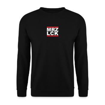 MRZ LCK - Unisex Pullover - Schwarz - Vorne - Alina (178cm) & Michal (187cm)