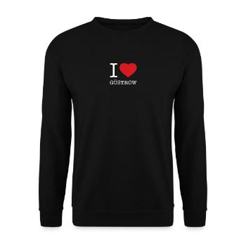 J’ADORE GÜSTROW - Sweat-shirt Unisexe - noir - Devant - Alina (178cm) & Michal (187cm)