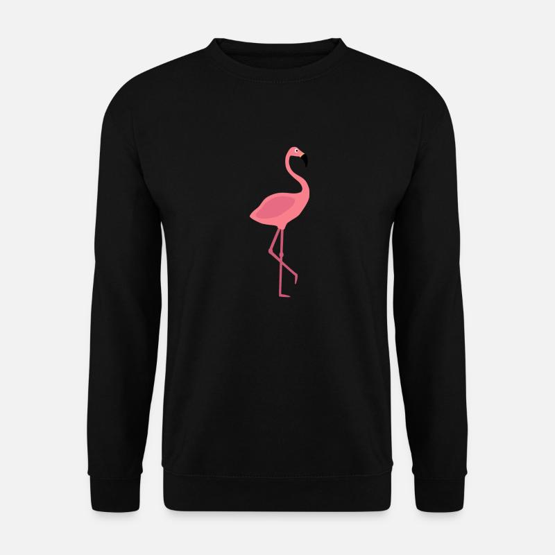 Flamingo - Unisex Pullover - Schwarz