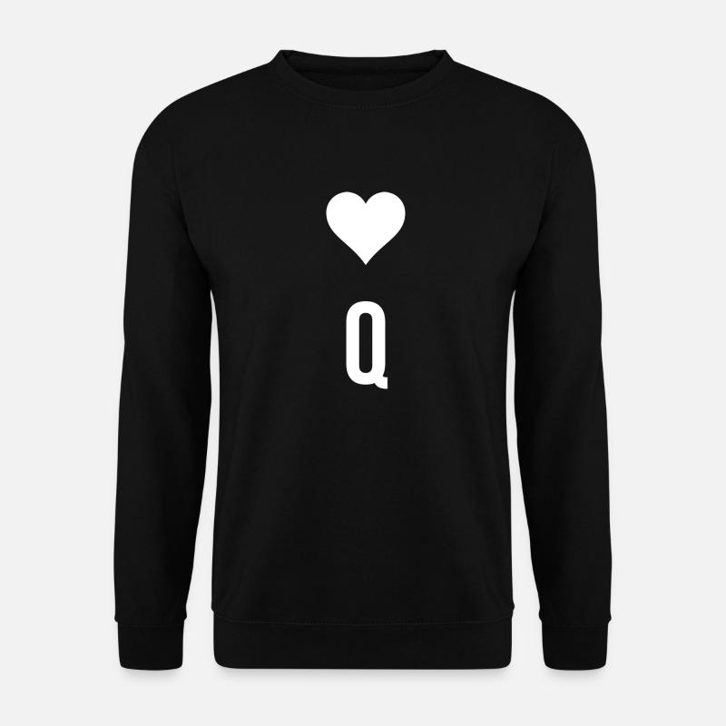 Königin - Unisex Pullover - Schwarz