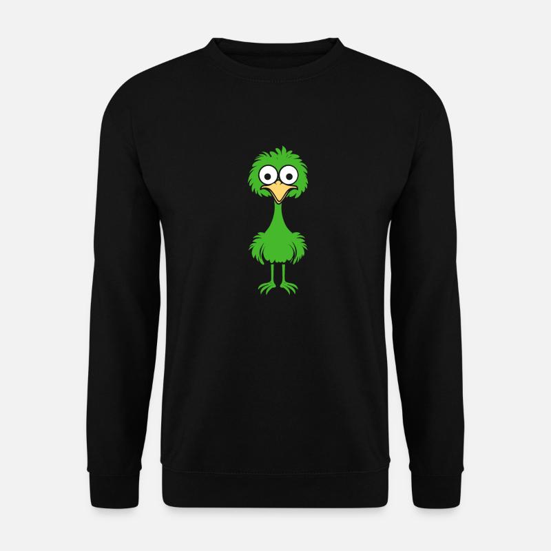 ostrich - Unisex Sweatshirt - black