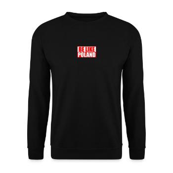 Be like Poland - Sticker - Shirt - Hoodie - Cap - Unisex Pullover - Schwarz - Vorne - Alina (178cm) & Michal (187cm)