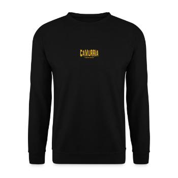 t-shirt camurria t-shirt Sicile Sicilien - Sweat-shirt Unisexe - noir - Devant - Alina (178cm) & Michal (187cm)