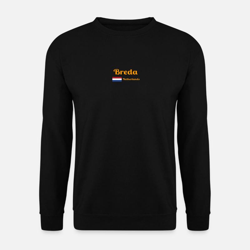 Breda Netherlands- Stylish prints - Unisex Sweatshirt - black