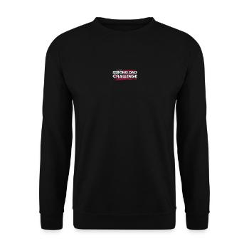 Défi de papa fort - Sweat-shirt Unisexe - noir - Devant - Alina (178cm) & Michal (187cm)