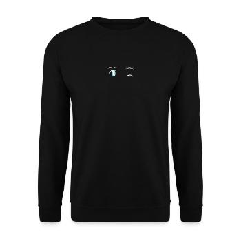 Otakumotive, manga augen - Unisex Pullover - Schwarz - Vorne - Alina (178cm) & Michal (187cm)