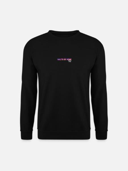 Hauts Seine Skyline Gradient 92 - Unisex Sweatshirt - black