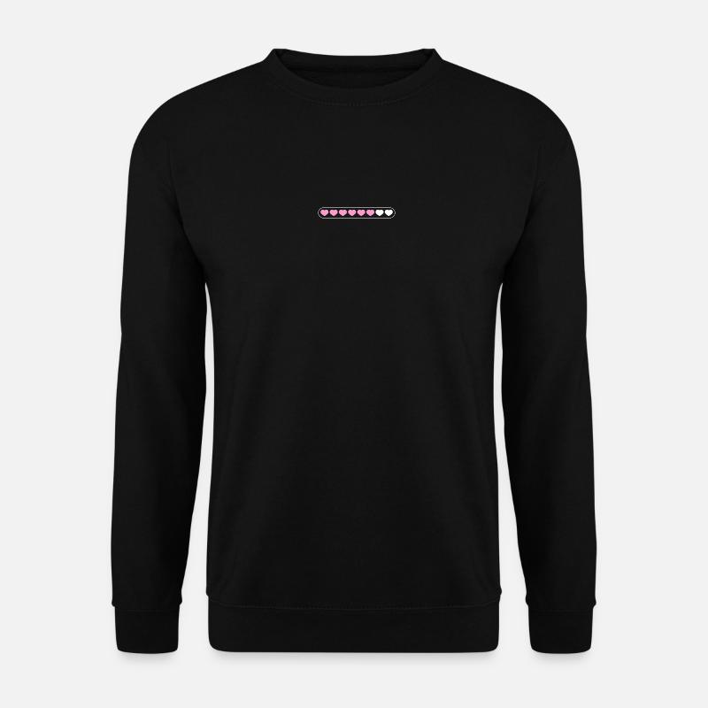 Belastung des Herzens - Unisex Pullover - Schwarz
