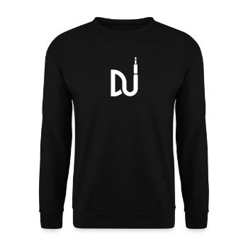 DJ - Disc-jockey - Sweat-shirt Unisexe - noir - Devant - Alina (178cm) & Michal (187cm)