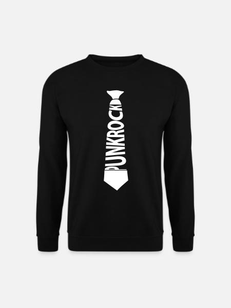 Punkrock Schlips - Unisex Pullover - Schwarz