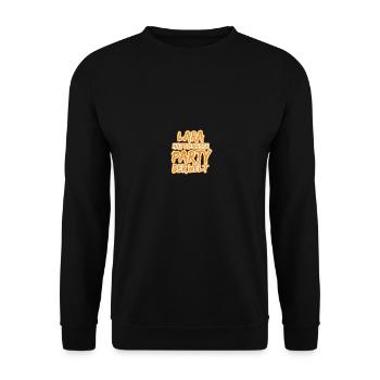 Cadeau pour Lara - Sweat-shirt Unisexe - noir - Devant - Alina (178cm) & Michal (187cm)