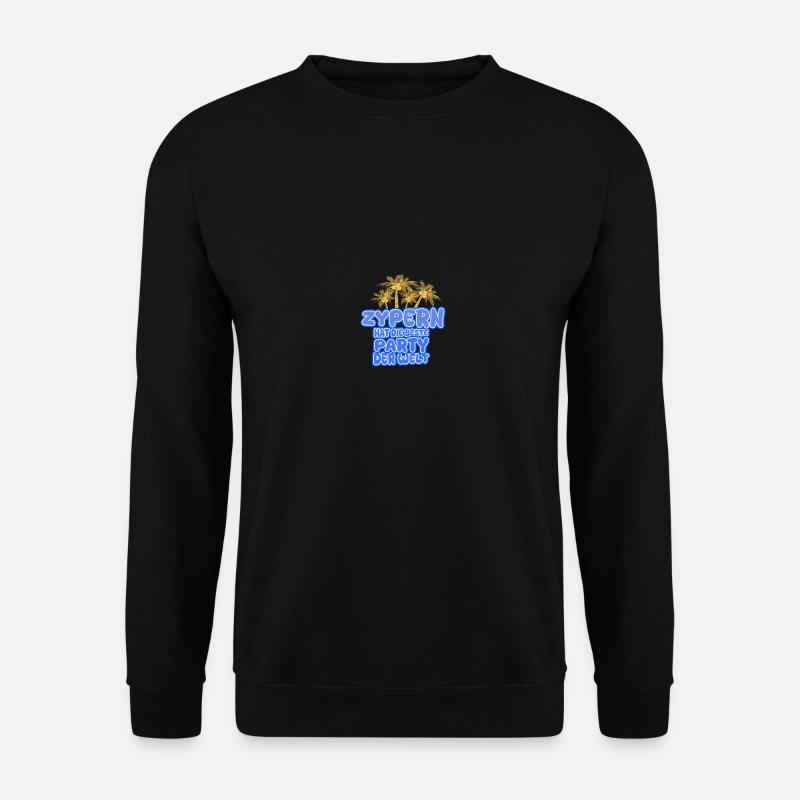 Chypre comme vacances - Sweat-shirt Unisexe - noir