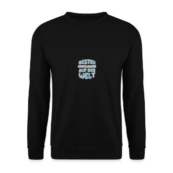 Geschenk für Modellbauer - Unisex Pullover - Schwarz - Vorne - Alina (178cm) & Michal (187cm)