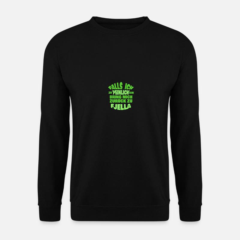 Jungesellenabschied Fjella - Unisex Pullover - Schwarz