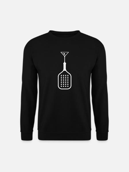 Padel Racket Cocktail - Unisex Sweatshirt - black
