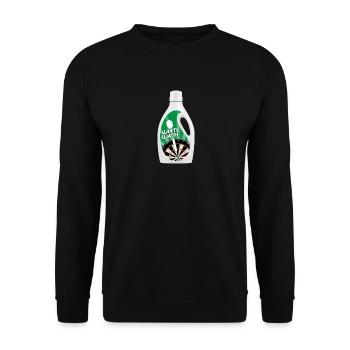 Darts White Wash Spiel Dartscheibe - Unisex Pullover - Schwarz - Vorne - Alina (178cm) & Michal (187cm)