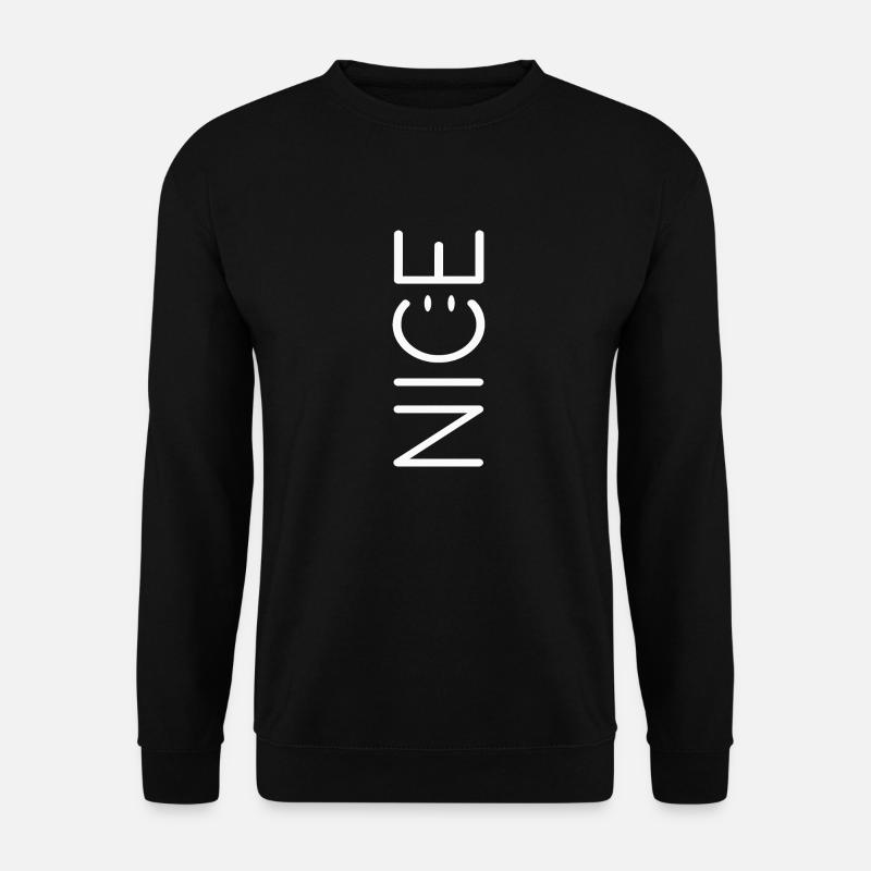 Nice - Unisex Sweatshirt - black